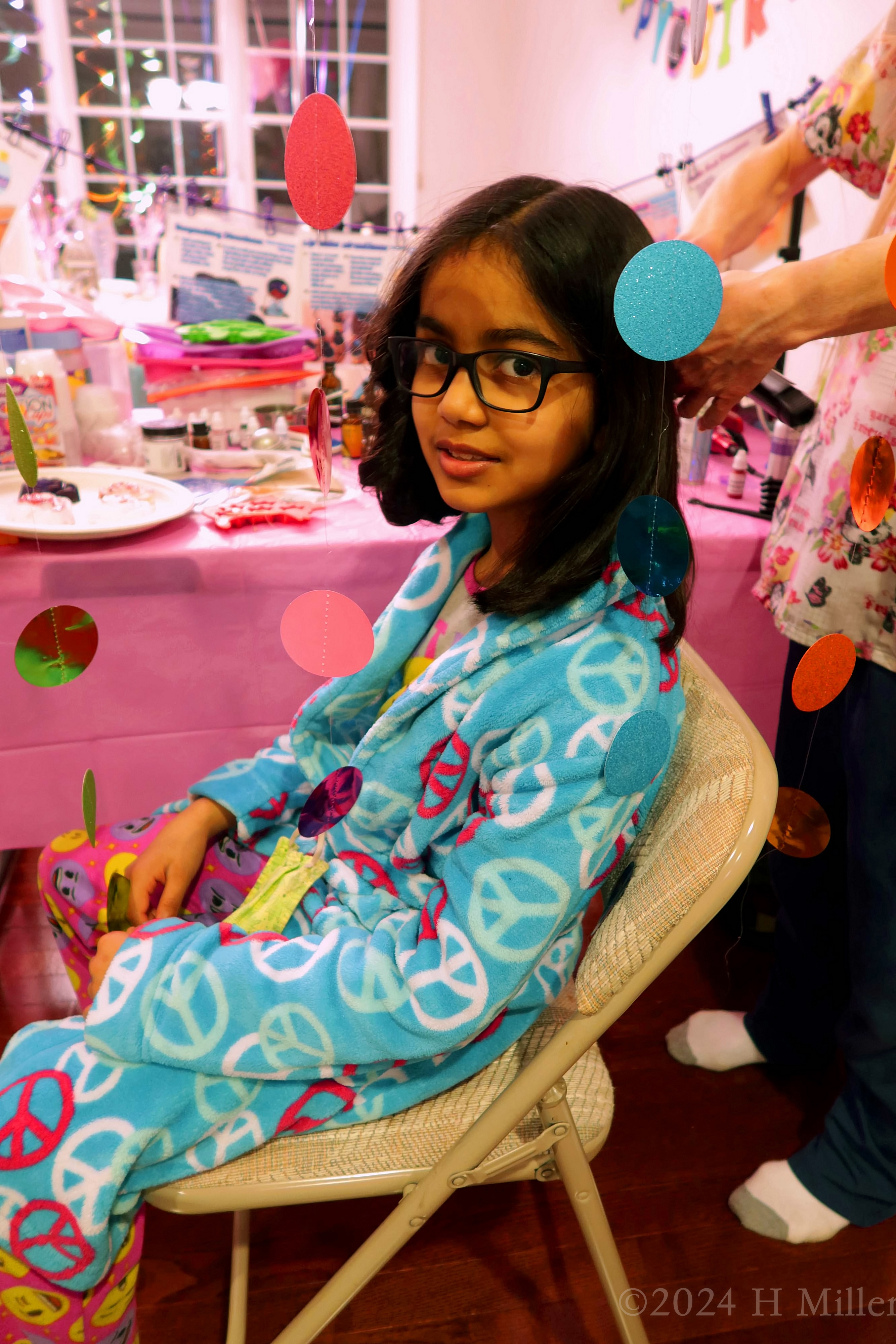 Kids Spa Birthday Party For Malli! Kids Spa Birthday Party For Malli!