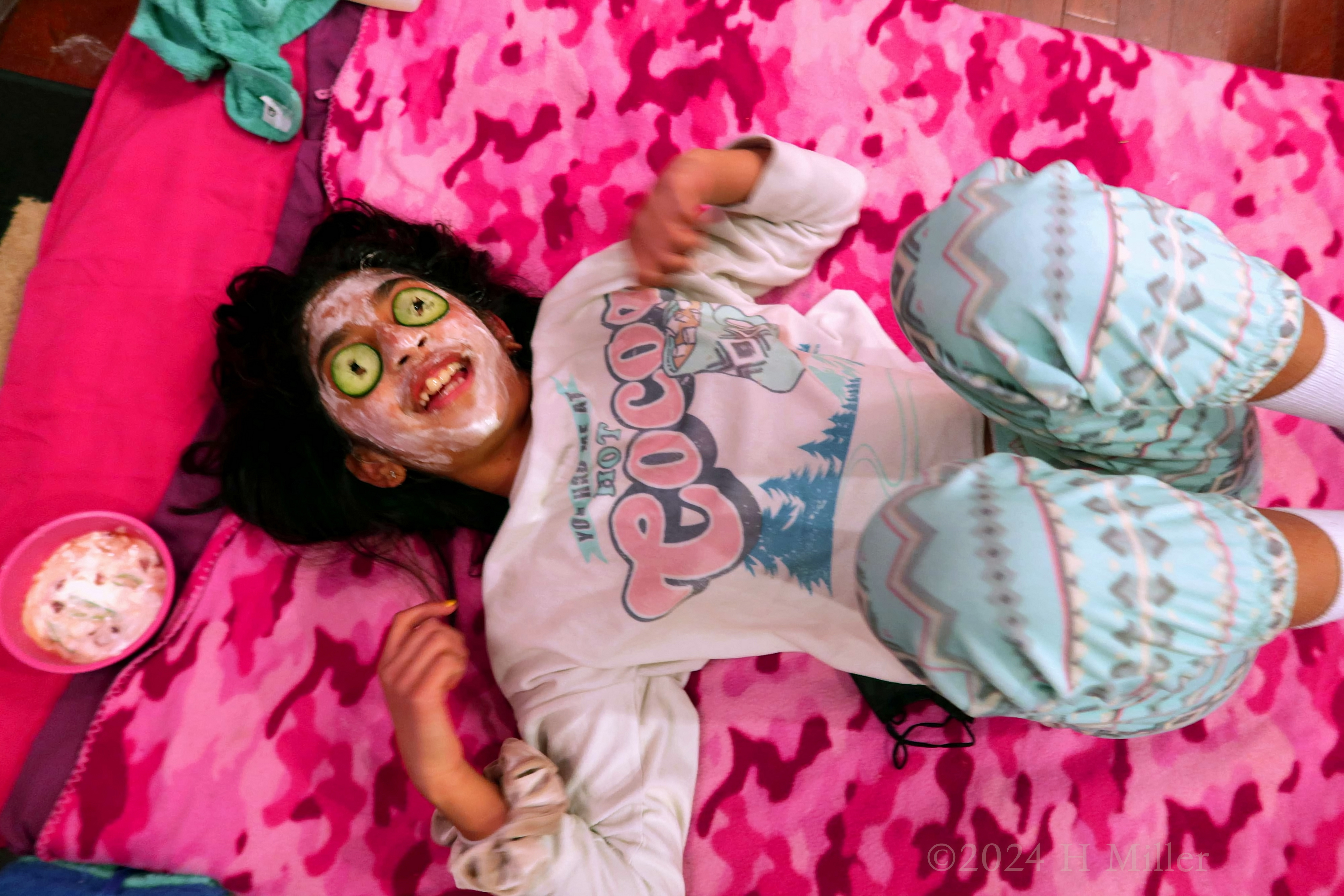 Kids Spa Birthday Party For Malli! Kids Spa Birthday Party For Malli!