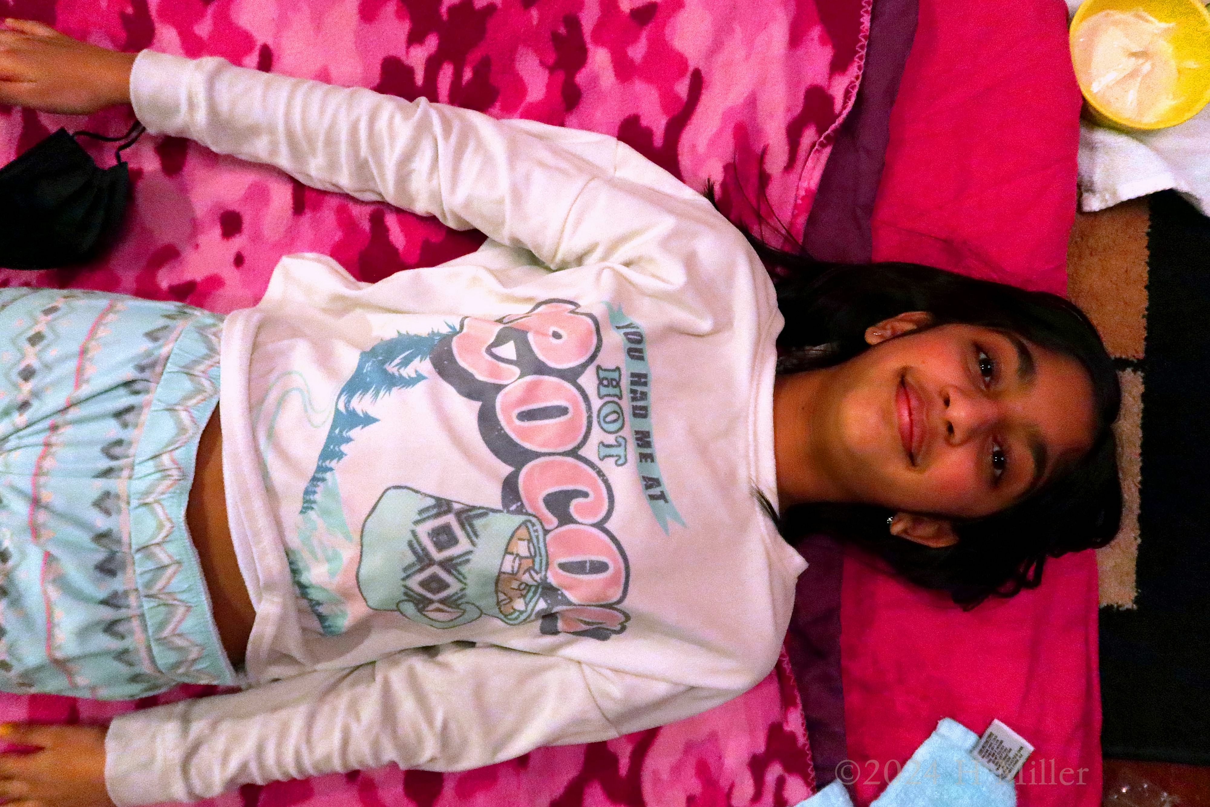 Kids Spa Birthday Party For Malli! Kids Spa Birthday Party For Malli!