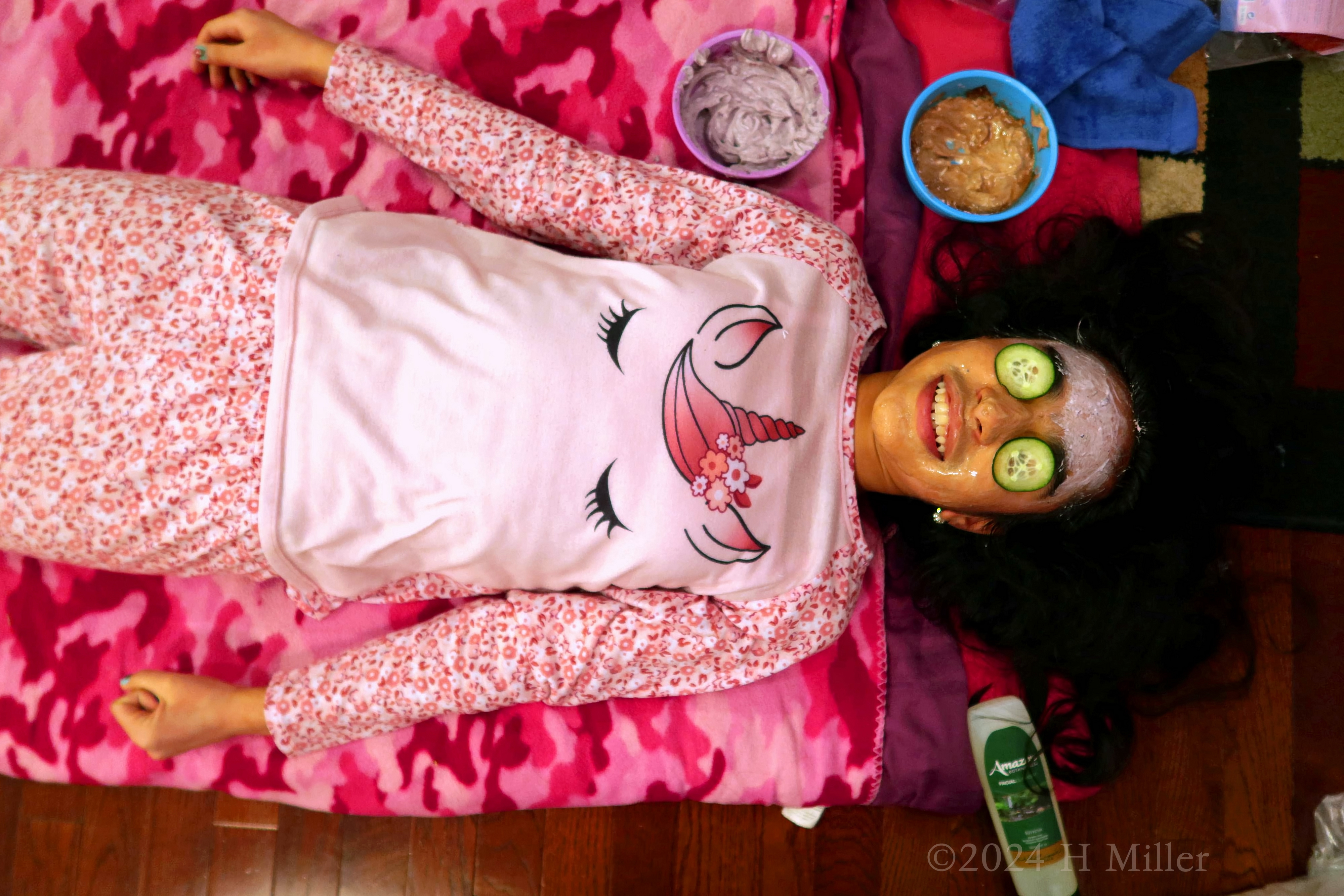 Kids Spa Birthday Party For Malli! Kids Spa Birthday Party For Malli!