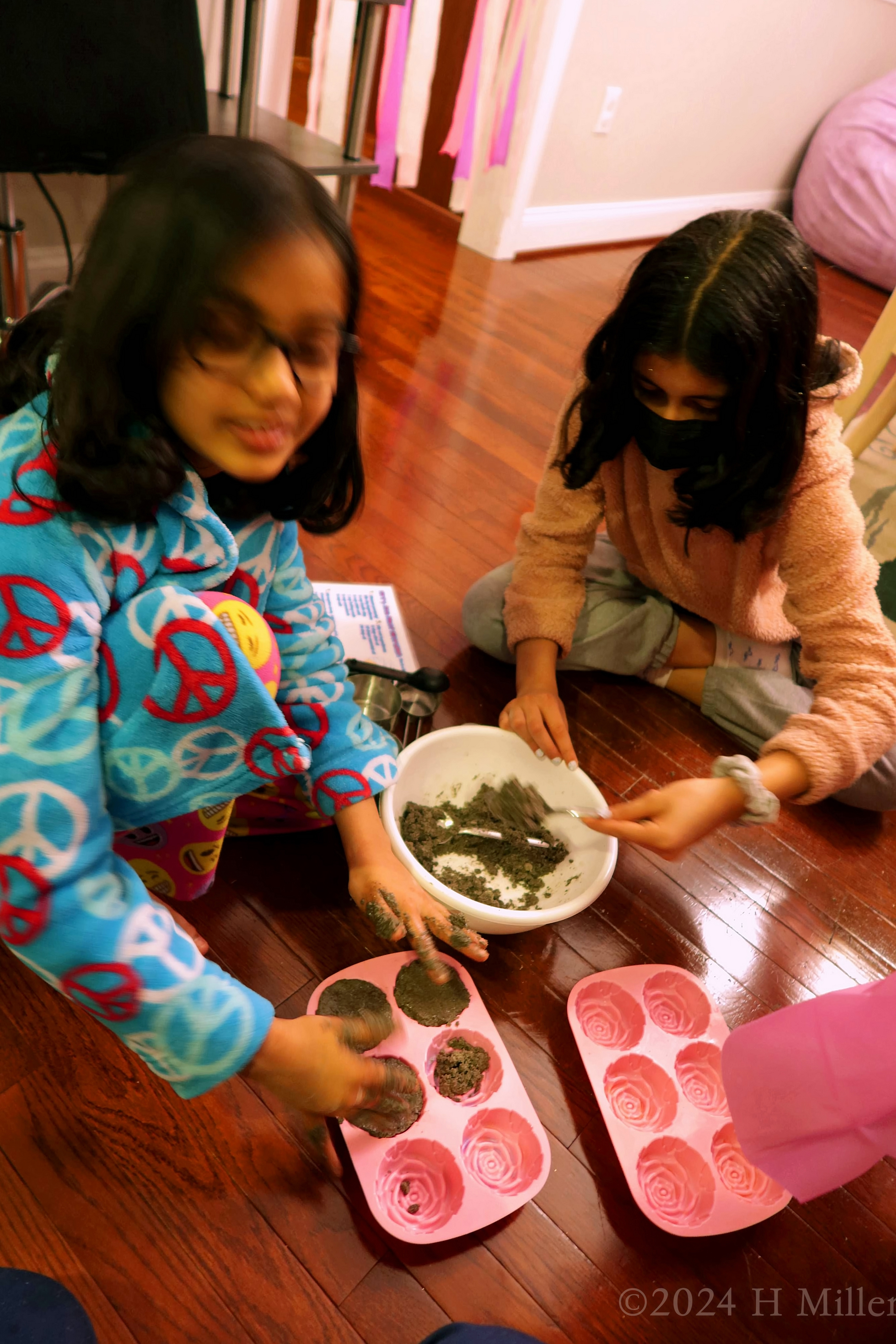 Kids Spa Birthday Party For Malli! Kids Spa Birthday Party For Malli!