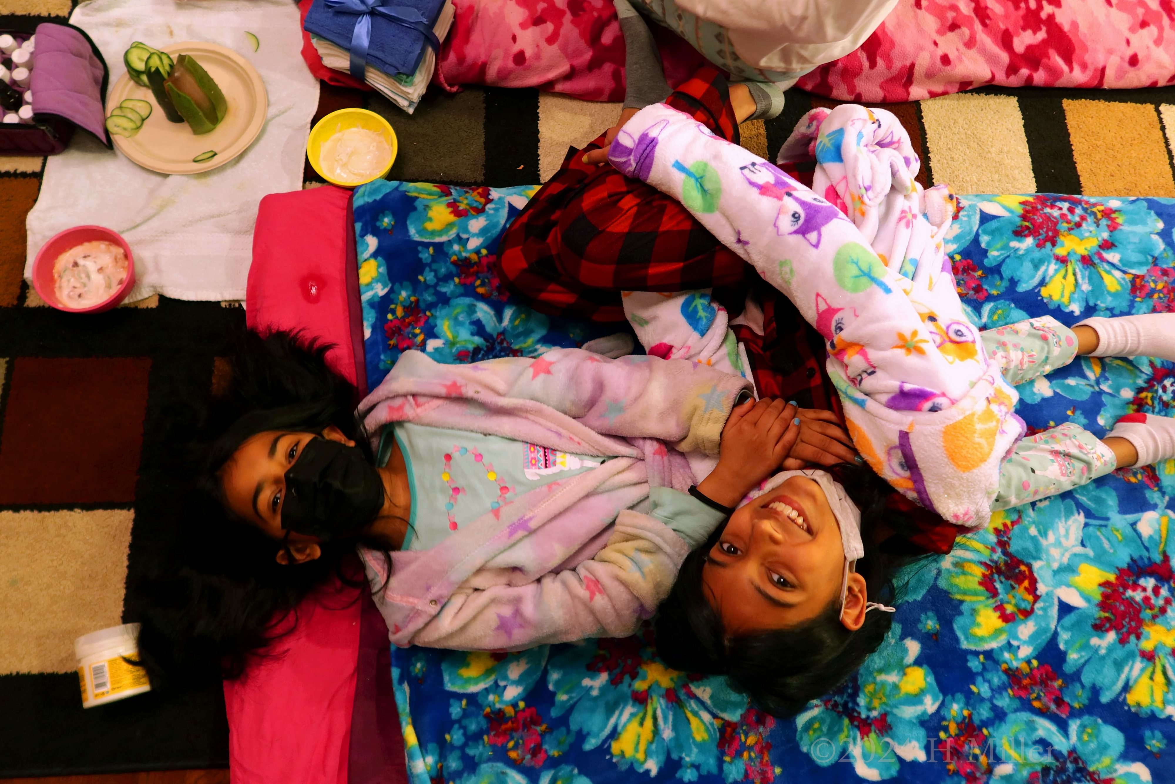 Kids Spa Birthday Party For Malli! Kids Spa Birthday Party For Malli!