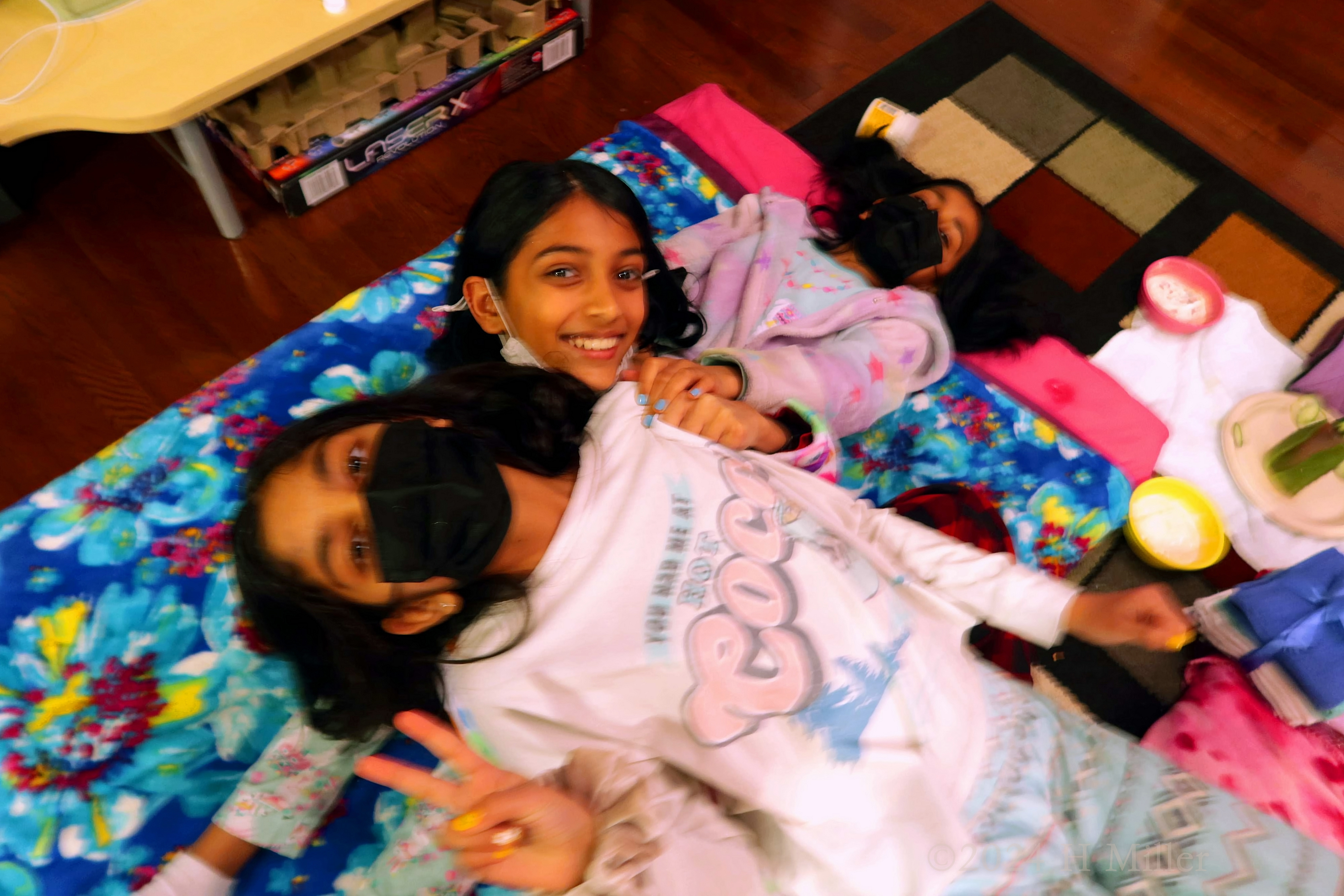 Kids Spa Birthday Party For Malli! Kids Spa Birthday Party For Malli!