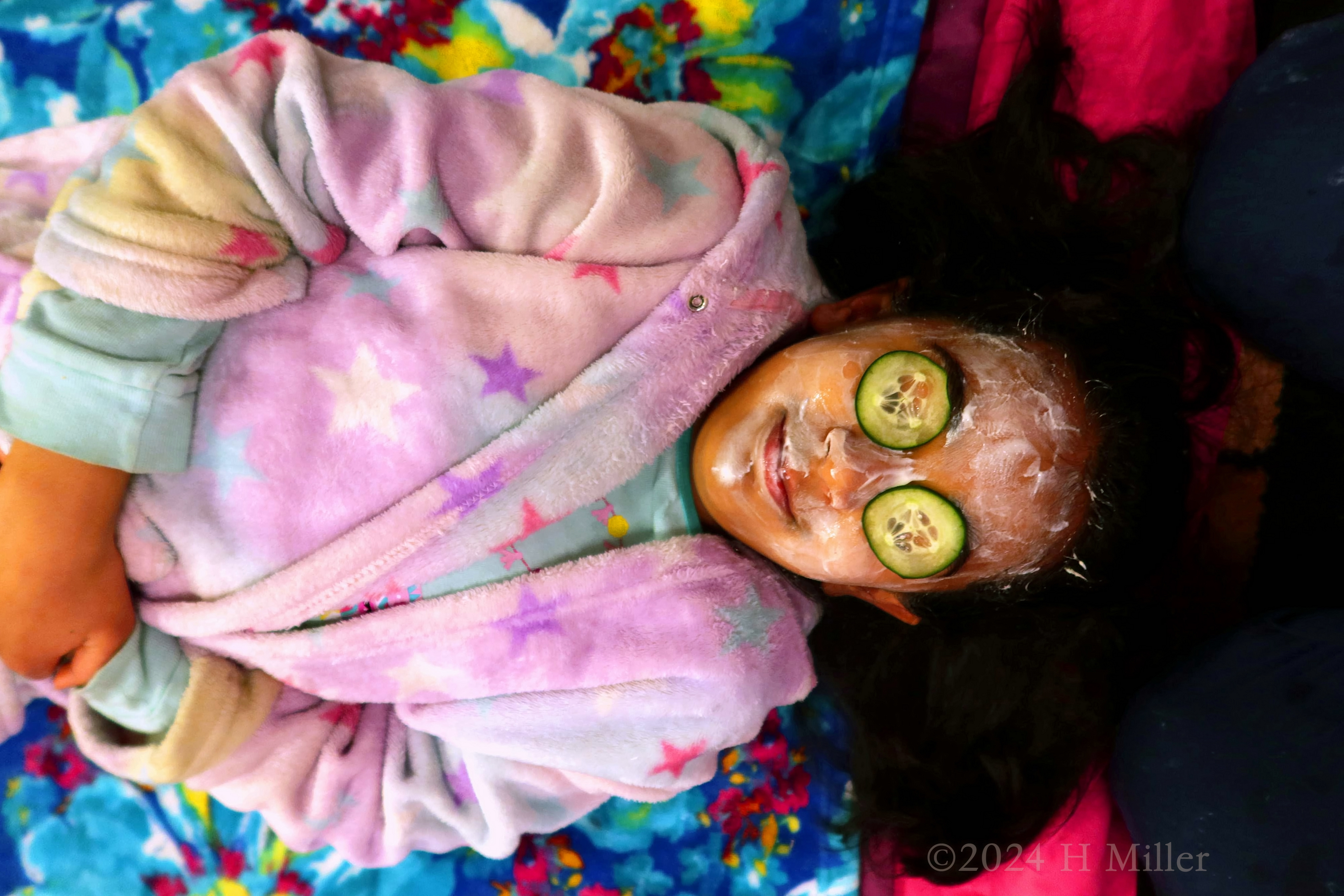 Kids Spa Birthday Party For Malli! Kids Spa Birthday Party For Malli!