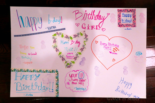 Kids Spa Birthday Party For Malli! Kids Spa Birthday Party For Malli!