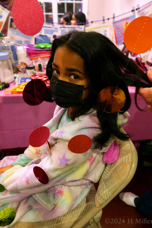 Kids Spa Birthday Party For Malli! Kids Spa Birthday Party For Malli!