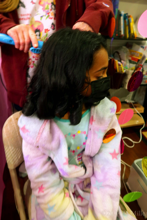 Kids Spa Birthday Party For Malli! 
