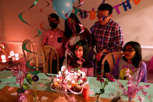Kids Spa Birthday Party For Malli! 