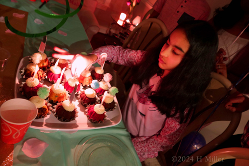 Kids Spa Birthday Party For Malli! 