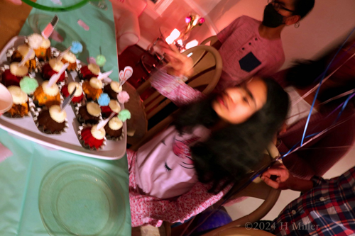 Kids Spa Birthday Party For Malli! Kids Spa Birthday Party For Malli!