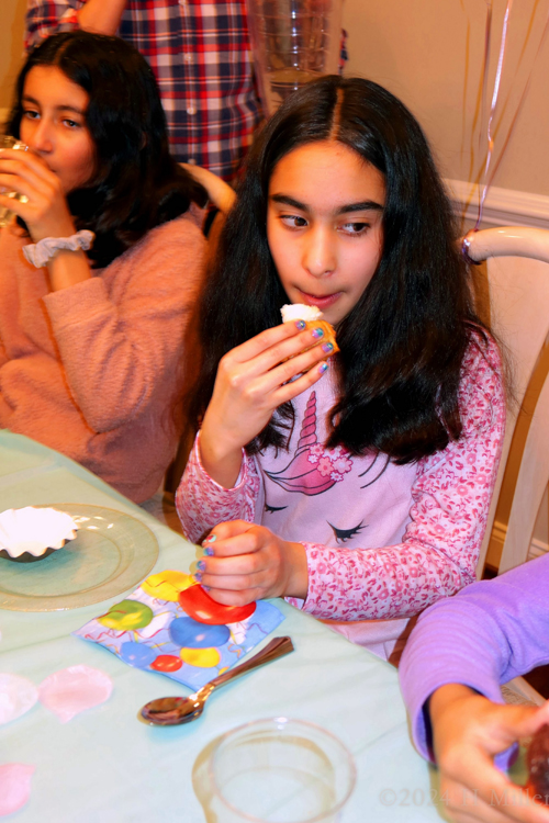 Kids Spa Birthday Party For Malli! Kids Spa Birthday Party For Malli!