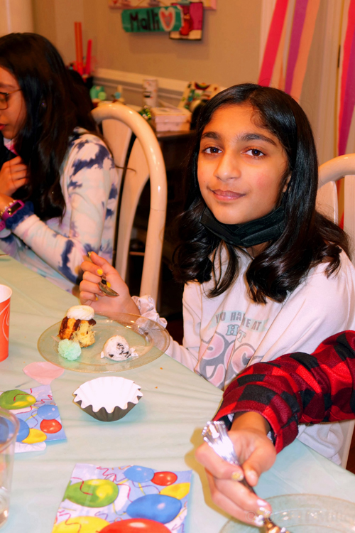 Kids Spa Birthday Party For Malli! 