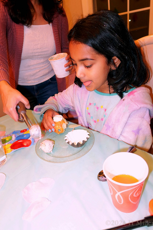 Kids Spa Birthday Party For Malli! Kids Spa Birthday Party For Malli!