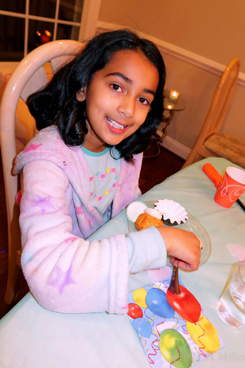 Kids Spa Birthday Party For Malli! Kids Spa Birthday Party For Malli!