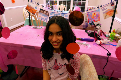 Kids Spa Birthday Party For Malli! 