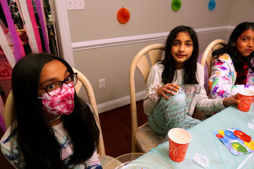 Kids Spa Birthday Party For Malli! Kids Spa Birthday Party For Malli!