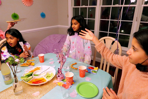 Kids Spa Birthday Party For Malli! Kids Spa Birthday Party For Malli!