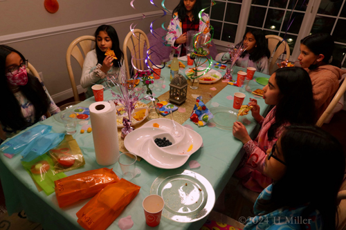 Kids Spa Birthday Party For Malli! Kids Spa Birthday Party For Malli!