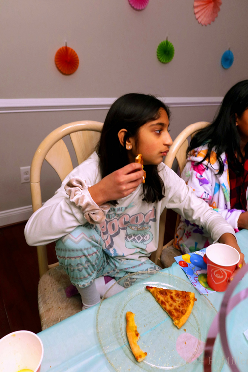 Kids Spa Birthday Party For Malli!