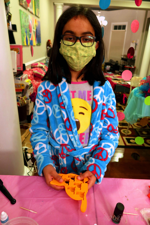Kids Spa Birthday Party For Malli!