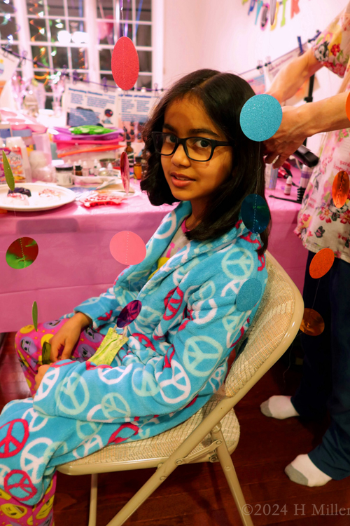 Kids Spa Birthday Party For Malli!