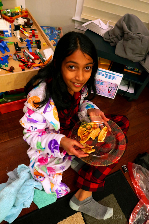 Kids Spa Birthday Party For Malli! Kids Spa Birthday Party For Malli!