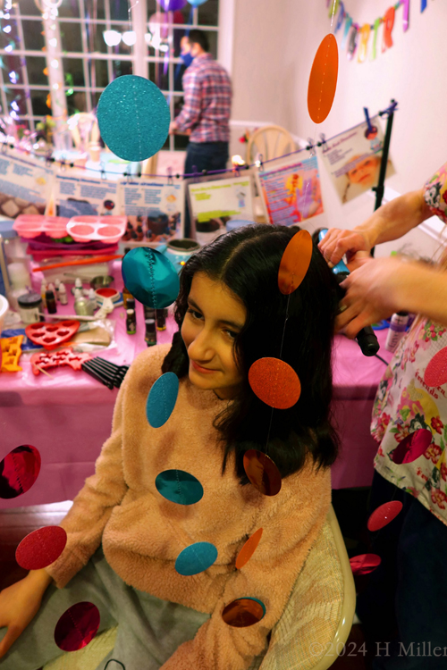 Kids Spa Birthday Party For Malli!