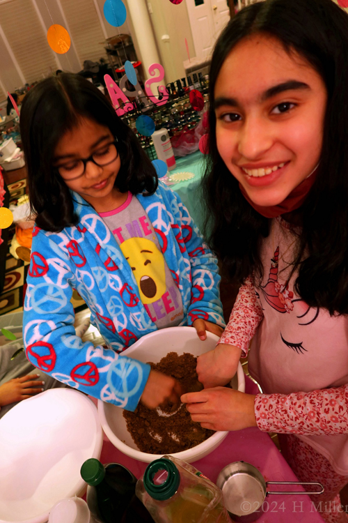 Kids Spa Birthday Party For Malli! Kids Spa Birthday Party For Malli!