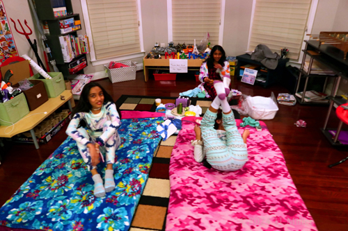 Kids Spa Birthday Party For Malli!
