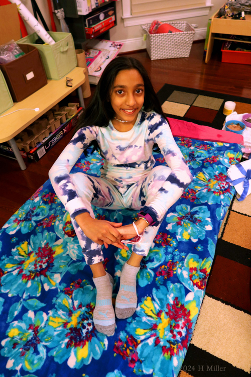 Kids Spa Birthday Party For Malli! Kids Spa Birthday Party For Malli!