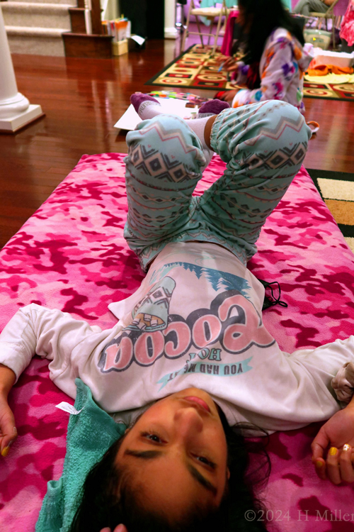 Kids Spa Birthday Party For Malli!