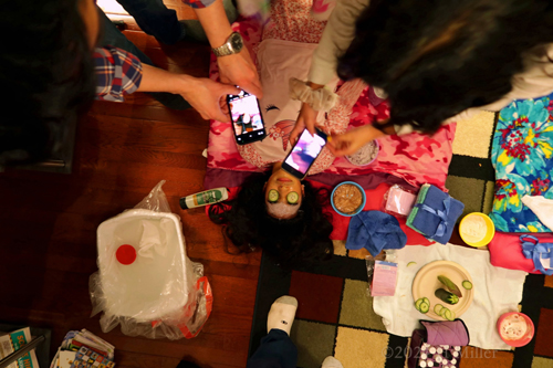 Kids Spa Birthday Party For Malli! Kids Spa Birthday Party For Malli!