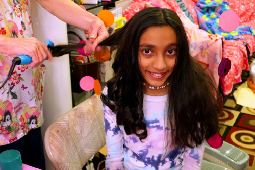 Kids Spa Birthday Party For Malli!