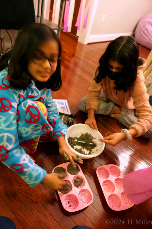 Kids Spa Birthday Party For Malli! Kids Spa Birthday Party For Malli!