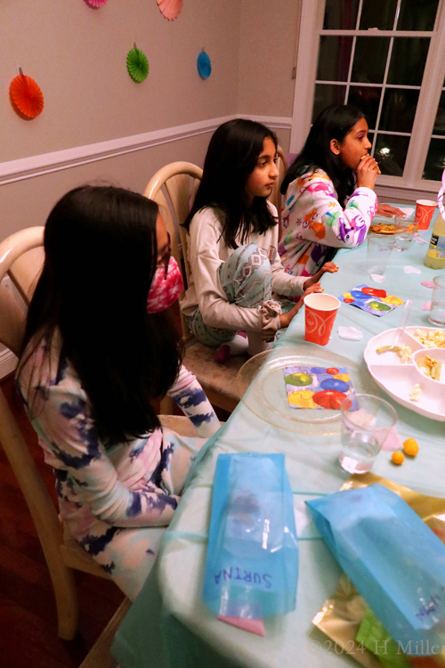 Kids Spa Birthday Party For Malli