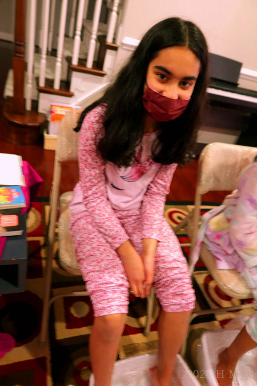 Kids Spa Birthday Party For Malli! Kids Spa Birthday Party For Malli!