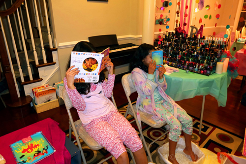 Kids Spa Birthday Party For Malli!