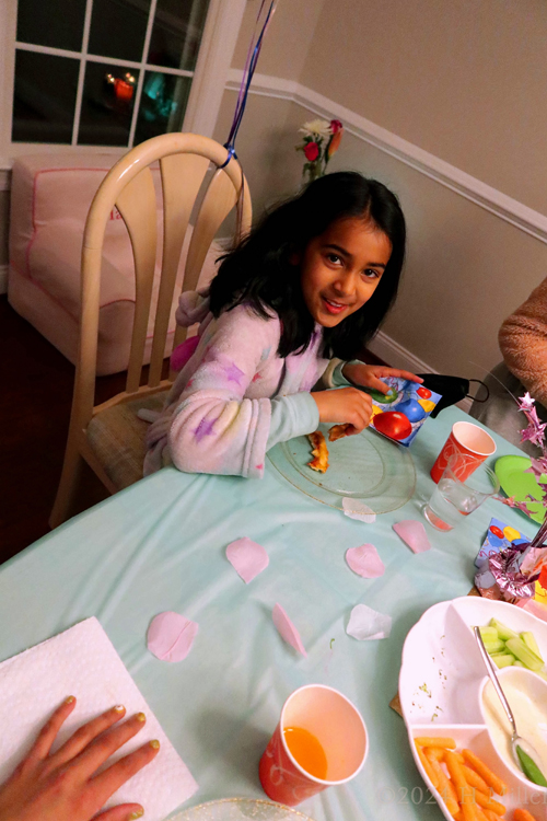 Kids Spa Birthday Party For Malli