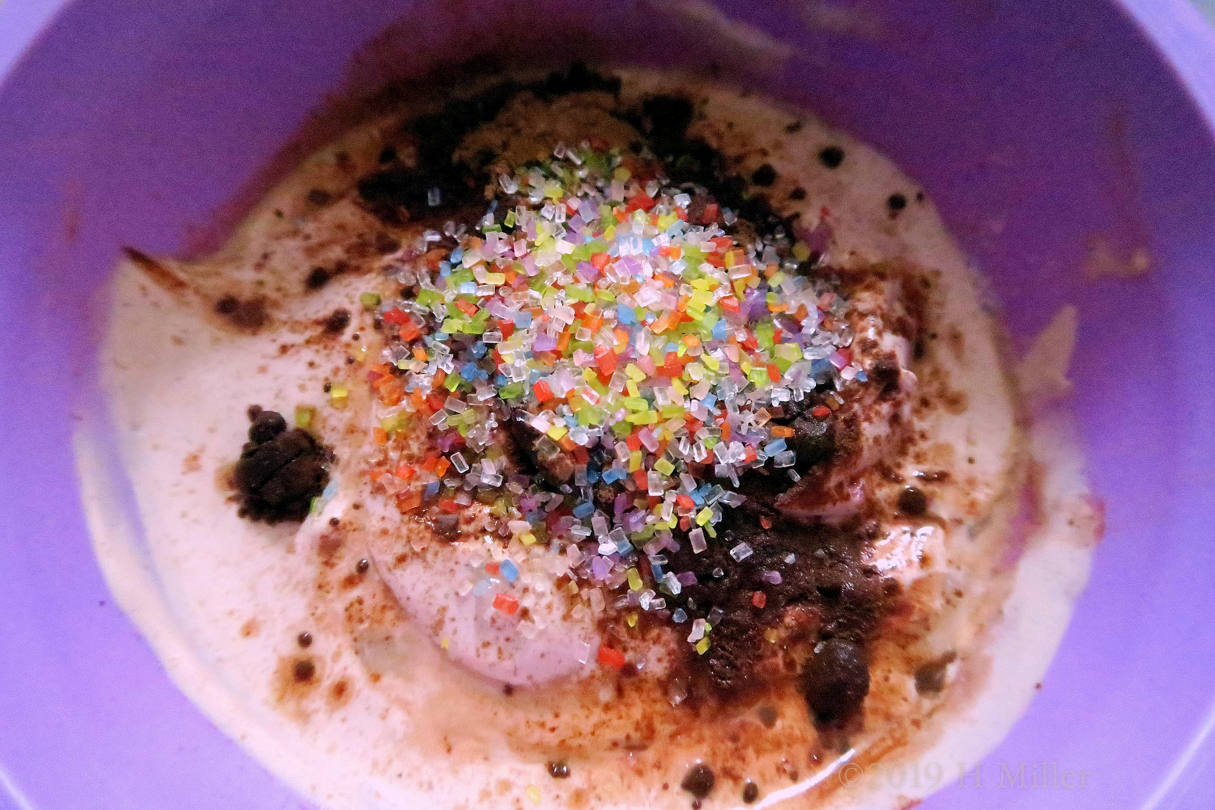 A Mixture Of Yogurt, Cocoa, And Sugar For Kids Facials Spa Activity A Mixture Of Yogurt, Cocoa, And Sugar For Kids Facials Spa Activity