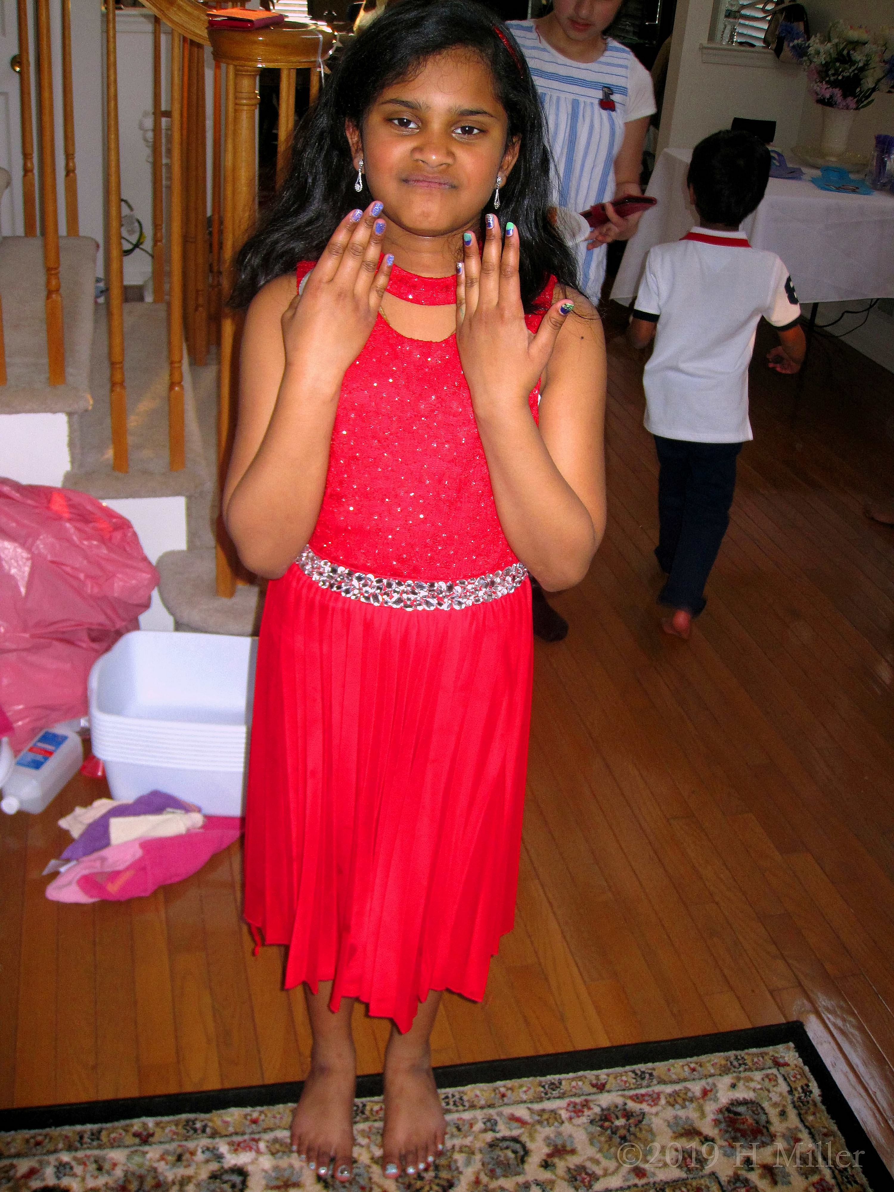 Manogna Is Happy With Her New Kids Mini Mani Manogna Is Happy With Her New Kids Mini Mani