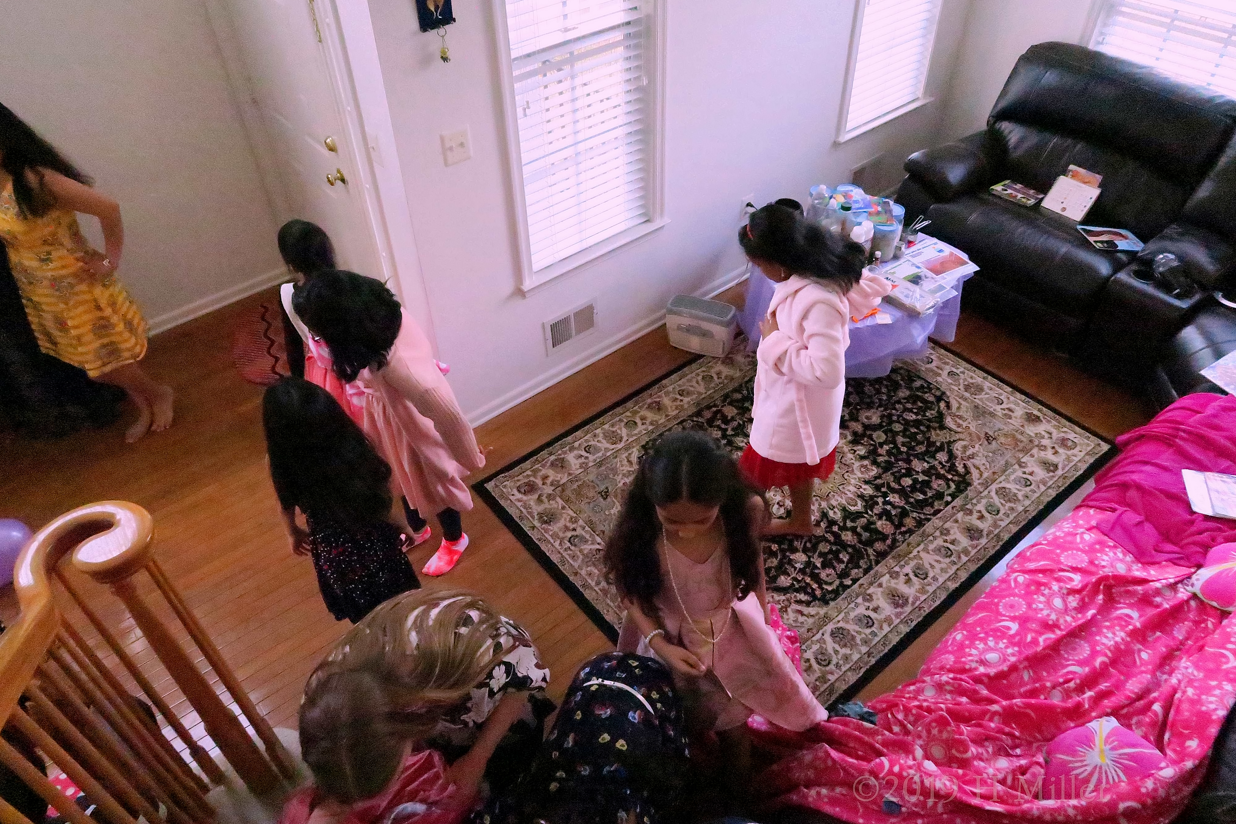 The Party Guests Are Busy Preparing For Their Next Spa Activity The Party Guests Are Busy Preparing For Their Next Spa Activity