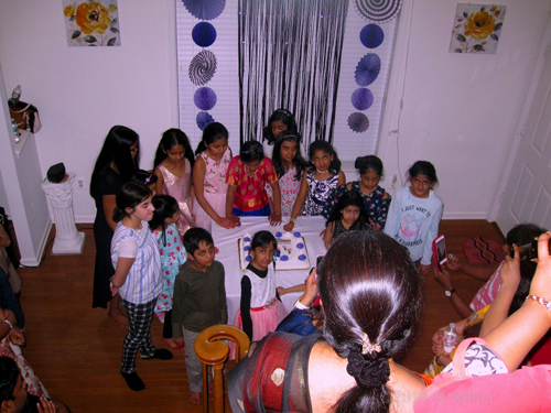 Another Long Shot Of The Birthday Party Area Another Long Shot Of The Birthday Party Area