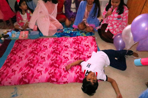 The Kids Are Excited To Have The Best Spa Party At Home! The Kids Are Excited To Have The Best Spa Party At Home!