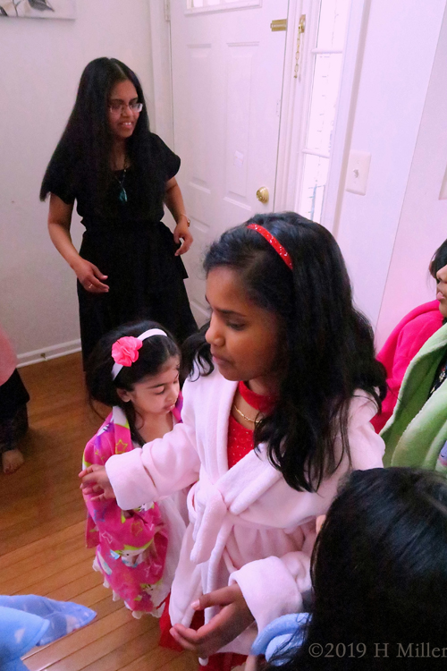 Wow Pink Is Cool! The Birthday Girl Finally Wore The Best Spa Robe Wow Pink Is Cool! The Birthday Girl Finally Wore The Best Spa Robe