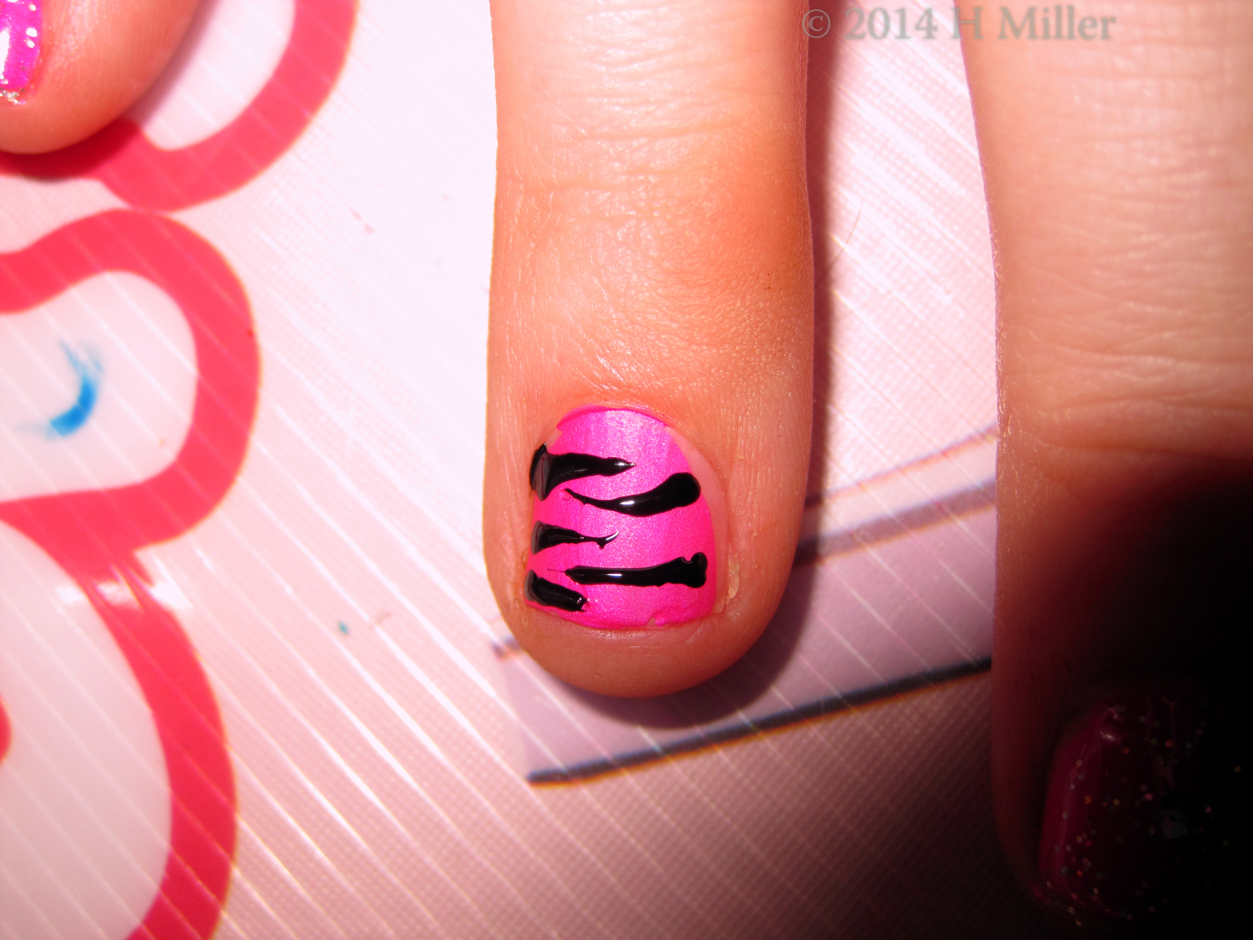 Closeup Of Nail Art Closeup Of Nail Art