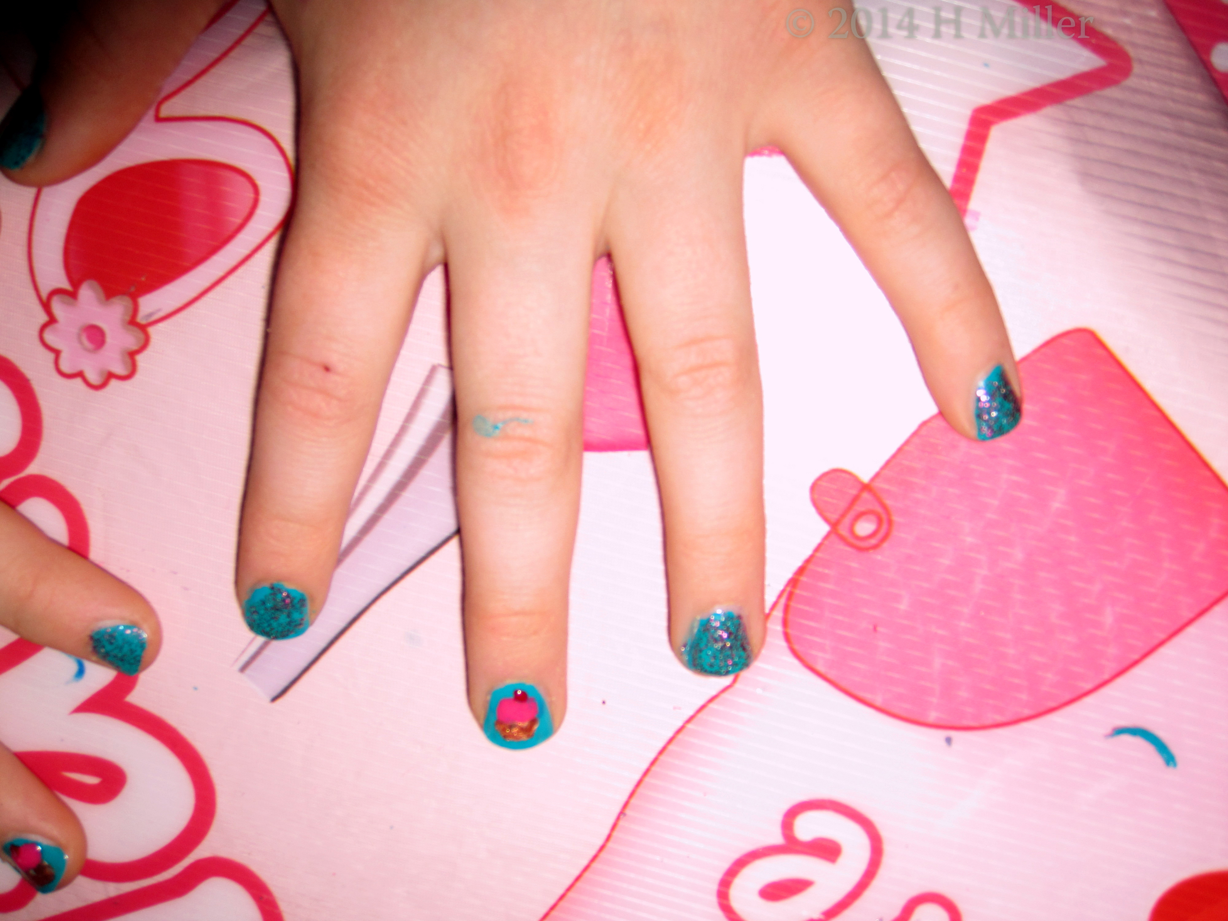 Cupcake Nail Art Cupcake Nail Art