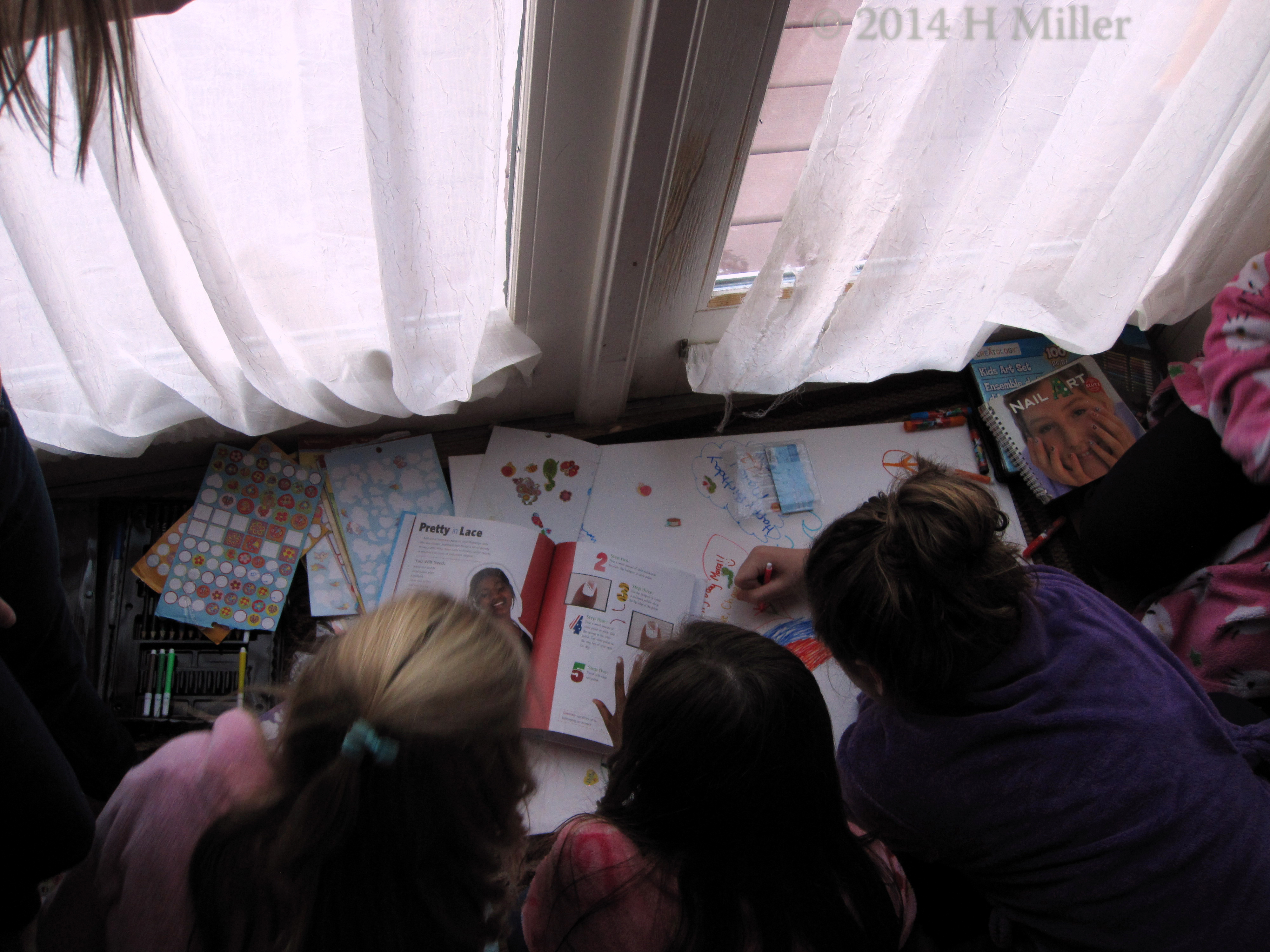 The Girls Make Mara's Spa Birthday Card The Girls Make Mara's Spa Birthday Card