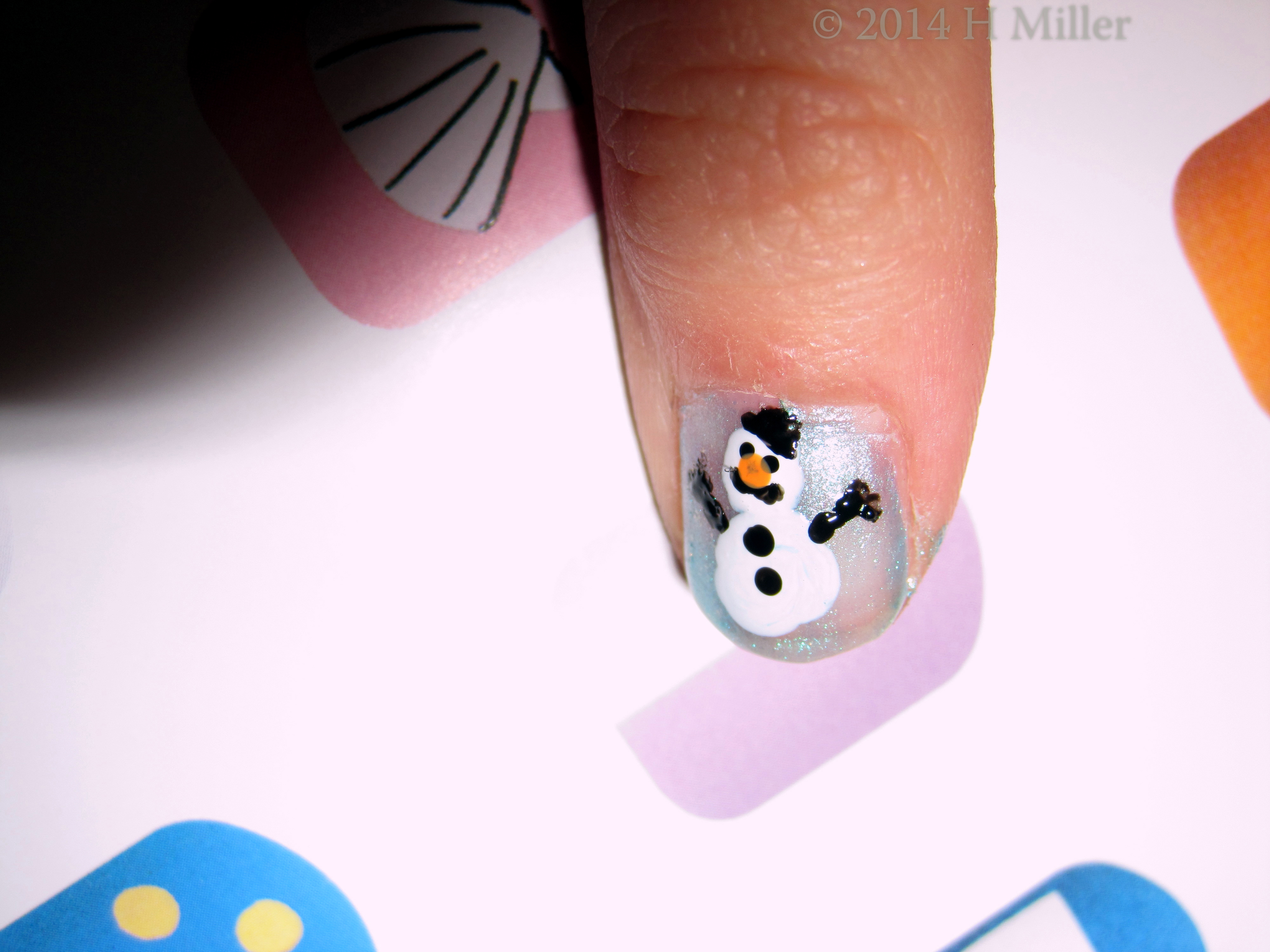 A Snowman For A January Spa Birthday!