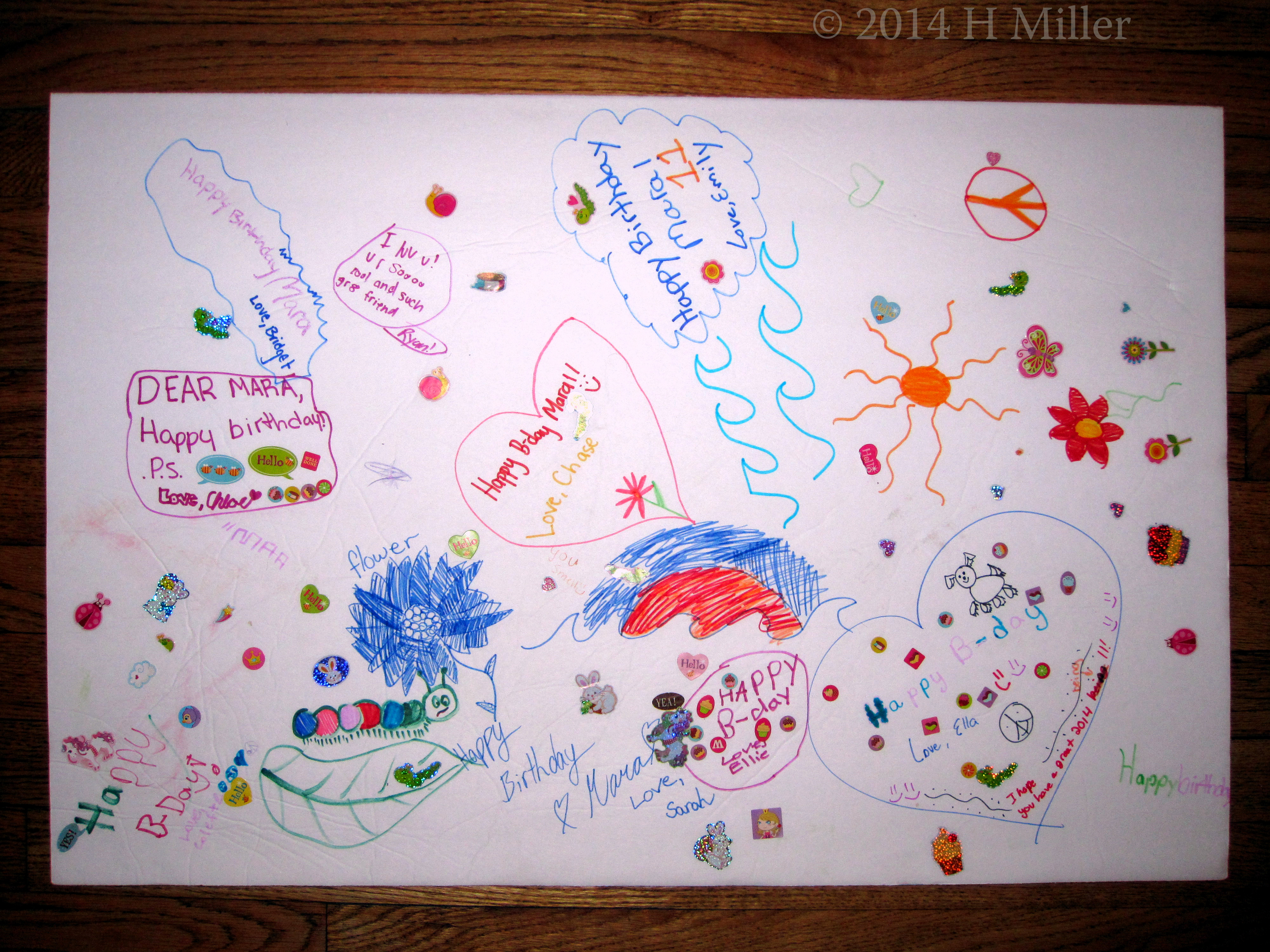 Mara's Spa Birthday Card Mara's Spa Birthday Card