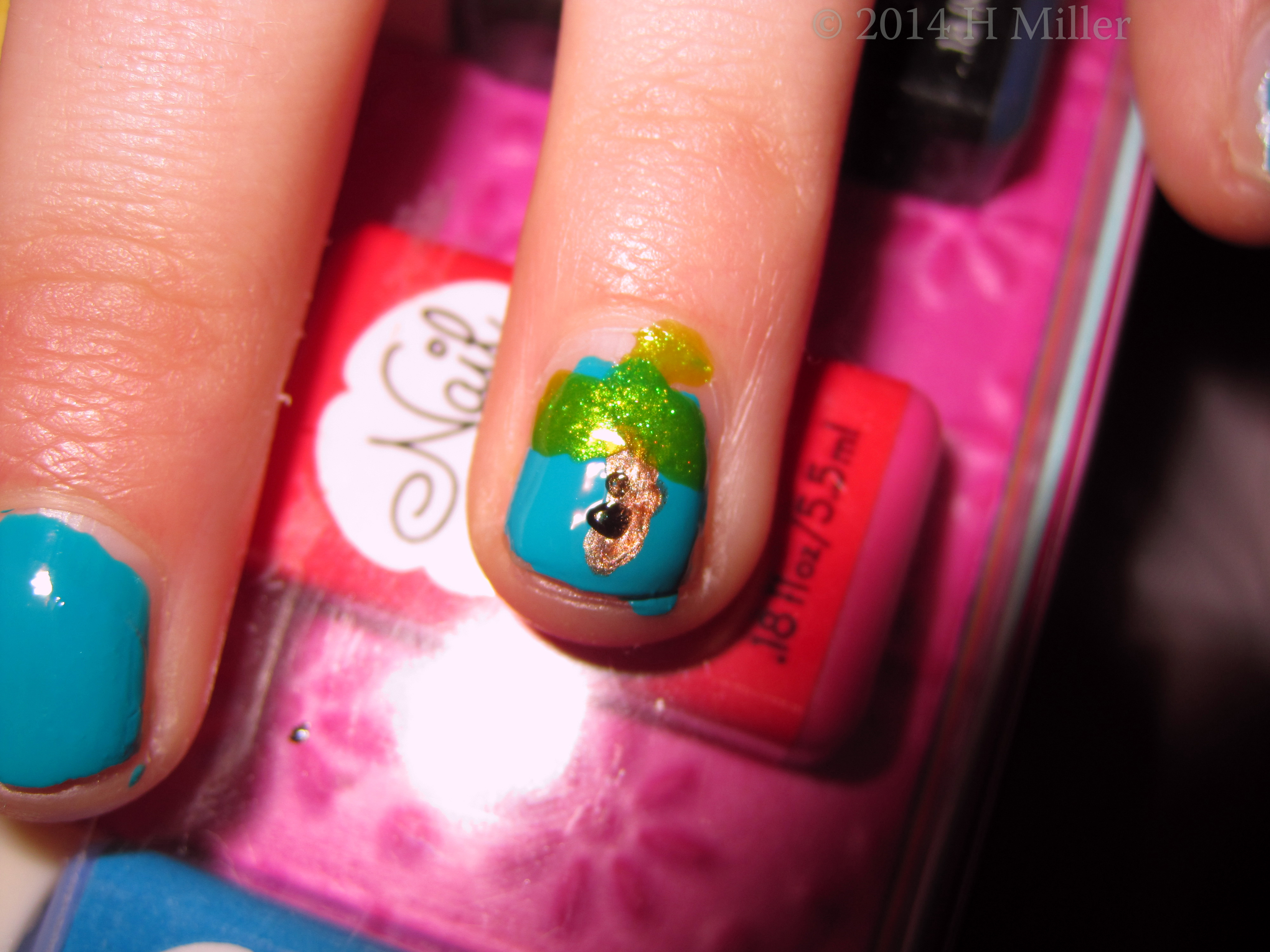 Nail Art Kids Spa Party Desert Palm Tree Gr8 In Winter! Nail Art Kids Spa Party Desert Palm Tree Gr8 In Winter!